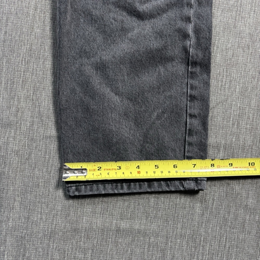 Superdry Black  High-Rise Straight Jeans - 29x30 - Picture 8 of 8